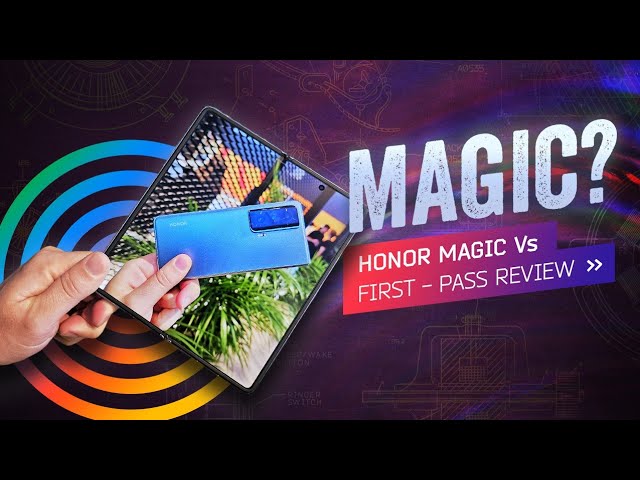 Honor Magic Vs: The Thinner, Bigger, Lesser Foldable