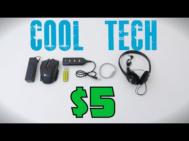 Cool Tech Under $5 - April