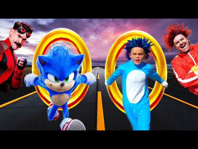 Kids Fun TV Sonic The Hedgehog Compilation Video! Sonic VS Dr. Robotnik & the Flash!