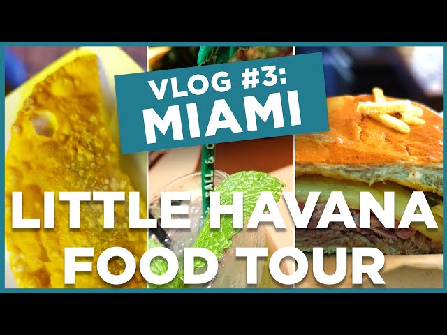 Little Havana Walking Food Tour | Miami Vlog #3 | Frolic & Courage