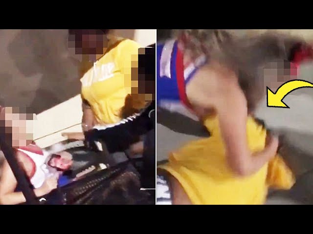 Bully Sucker Punches Varsity Cheerleader, Gets Grounded and Pounded