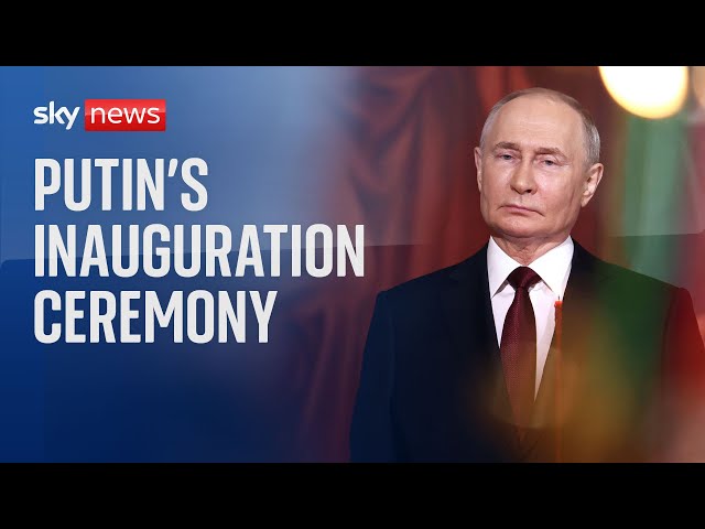 Watch: President Vladimir Putin's inauguration