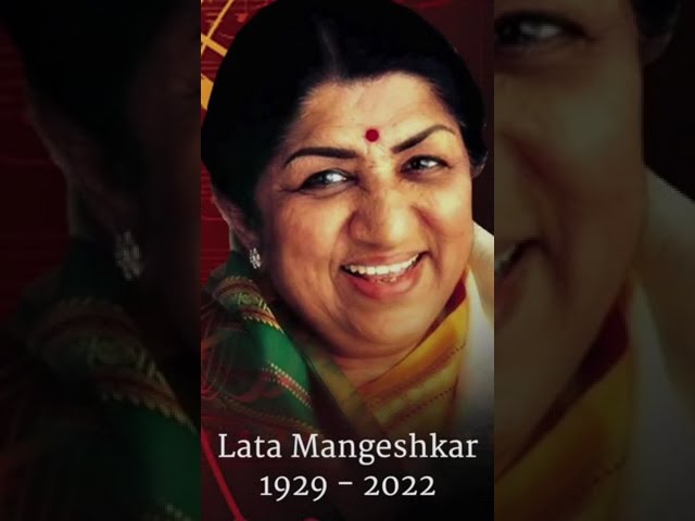 A Tribute to Lata Mangeshkar - Queen of Melody #shorts #LataMangeshkar #tribute #ShemarooSpiritual