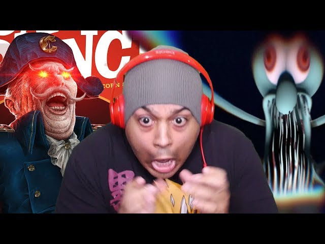 CAPTAIN CRUNCH HORROR GAME HOLD UP!! [3 SCARY GAMES]