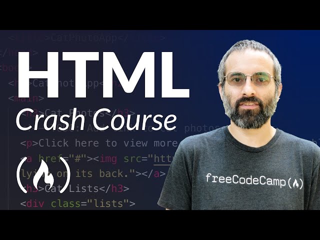 HTML Tutorial - Website Crash Course for Beginners