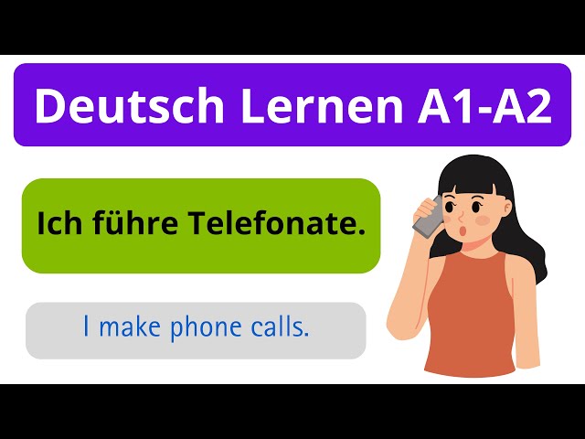 Deutsch Lernen A1-A2 | Lernen German For Beginners | Daily Use German Sentences