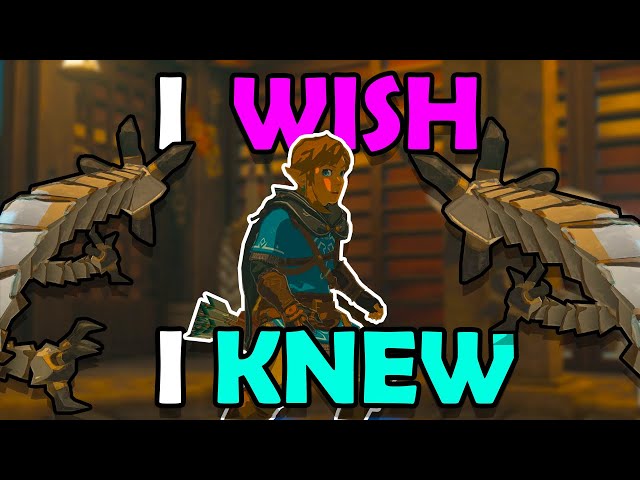 15 Things I WISH I knew BEFORE Playing Tears of the Kingdom
