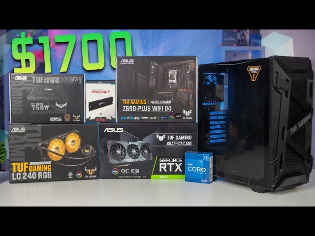 Building A $1700 Gaming PC + 1080p & 1440P Benchmarks