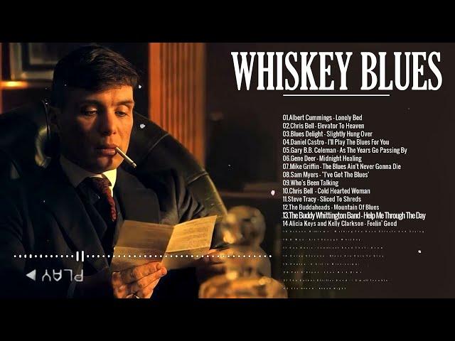 Relaxing Whiskey Blues Music | Relaxing Night | Greatest Slow Blues Songs