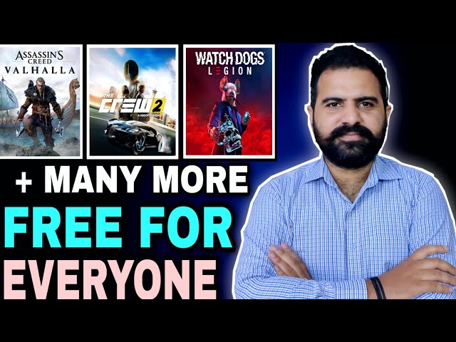 Assassin's Creed Valhalla FREE, Watch Dogs Legion FREE, The Crew 2 + Many More FREE FOR EVERYONE 😱😍🔥