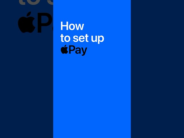 How to set up Apple Pay. #Shorts