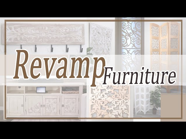 REVAMPING FURNITURE with CRICUT MAKER