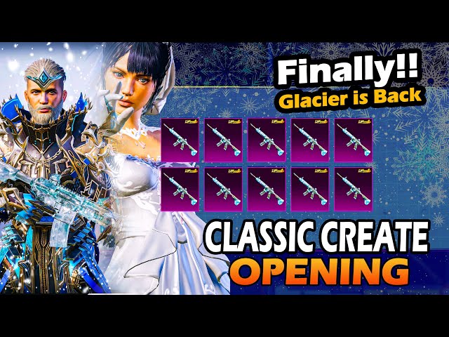M416 Glacier Is Back 🔥🔥🔥 New Classic Crates Opening
