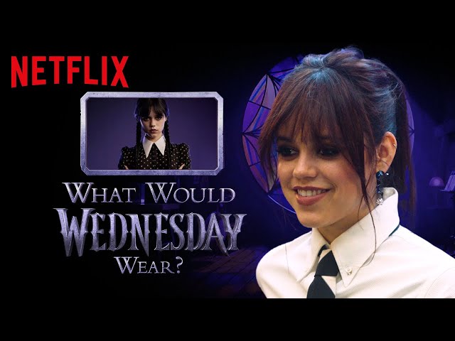 Jenna Ortega Reveals Wednesday’s Best Outfits | Netflix