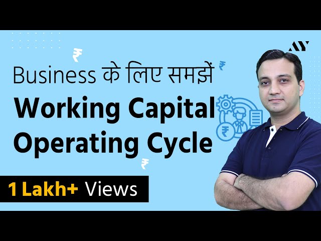 Working Capital Operating Cycle - Explained in Hindi