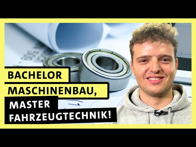 Bachelor Maschinenbau, Master Fahrzeugtechnik: So läuft Antons Studium! | alpha Uni