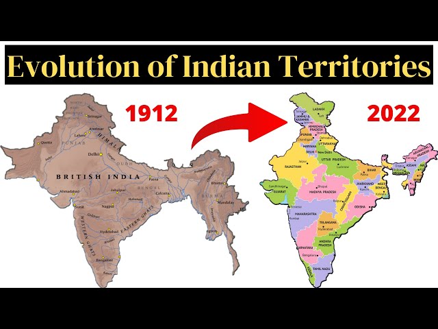 Indian States and Union Territories Transformation | Trick It