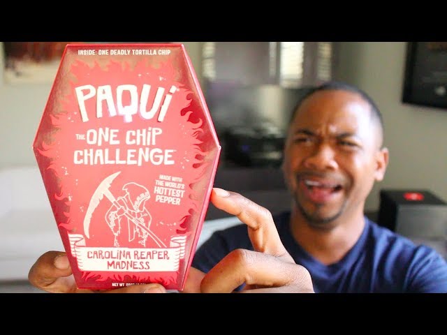 Trying The HOTTEST CHIP In The World | Paqui One Chip Challenge