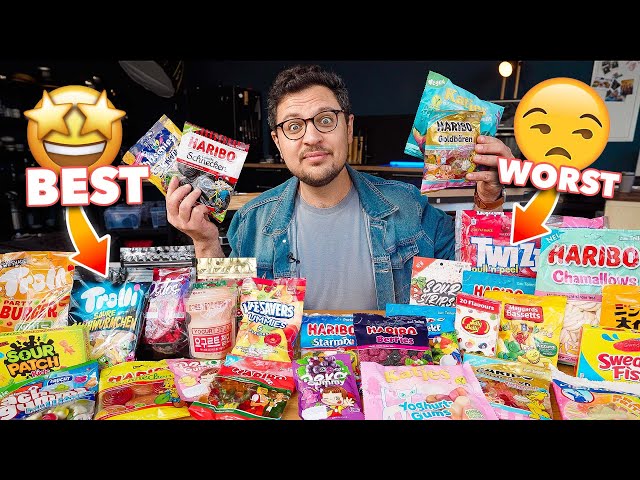 Is German Gummy Candy Really the Best? (🇩🇪 vs 🇺🇸🇬🇧🇯🇵🇲🇽)