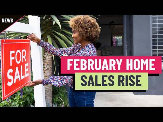 U.S. home sales jumped almost 10 percent in February