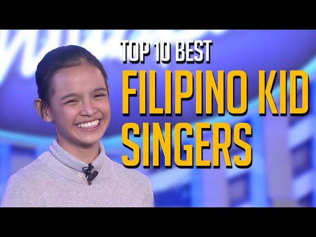 Top 10 BEST Filipino Kid Singers on Talent Shows Worldwide!