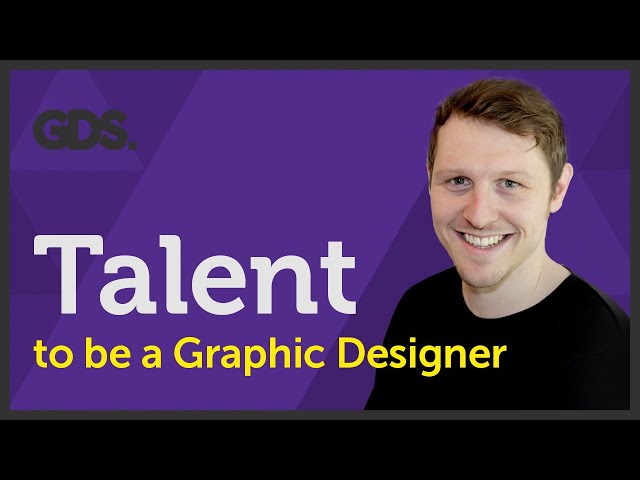 Talent to be a Graphic Designer? Ep21/45 [Beginners Guide to Graphic Design]