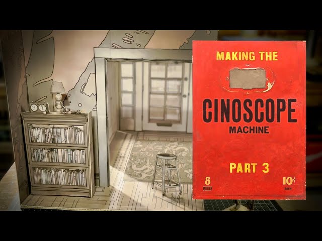 Set Design: Making The Cinoscope Machine
