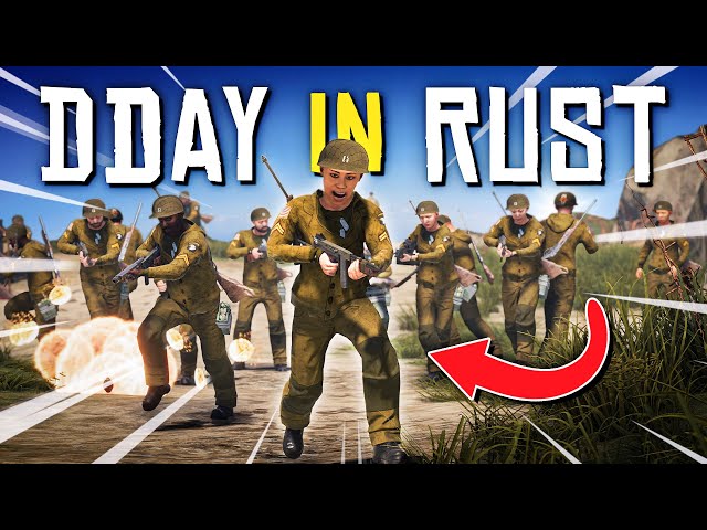 The BIGGEST BATTLE in RUST HISTORY (300 Players!) - Rust WW2 Roleplay