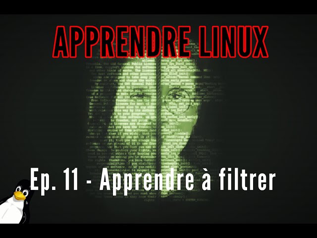 Apprendre Linux cours pour débutant - N°11 - Apprendre à filtrer (grep, sed, awk, etc.)