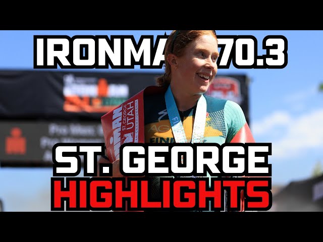 2024 IRONMAN 70.3 St. George | Women's Full Highlights with Commentary and Analysis