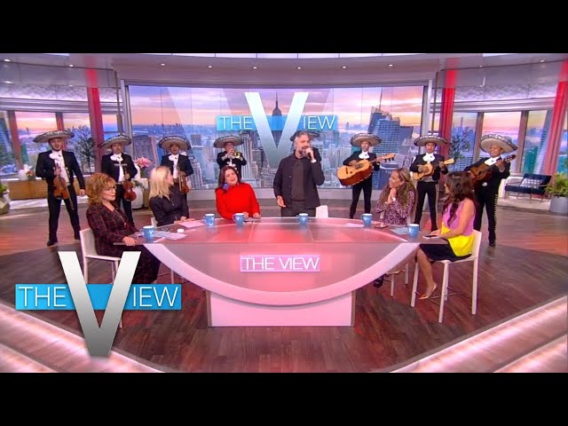 Jaime Camil Performs Vicente Fernández's "Volver, Volver" With Mariachi Real de Mexico | The View