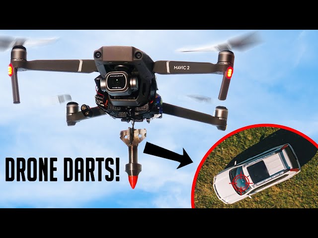Drone Darts are Silent and Deadly!