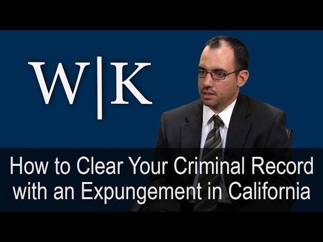 How to Clear Your Criminal Record with an Expungement