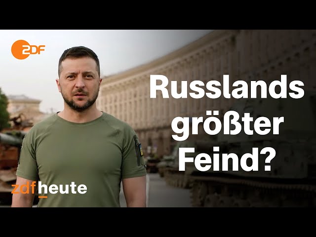 Selenskyj exklusiv: Die Rolle seines Lebens | ZDFzeit