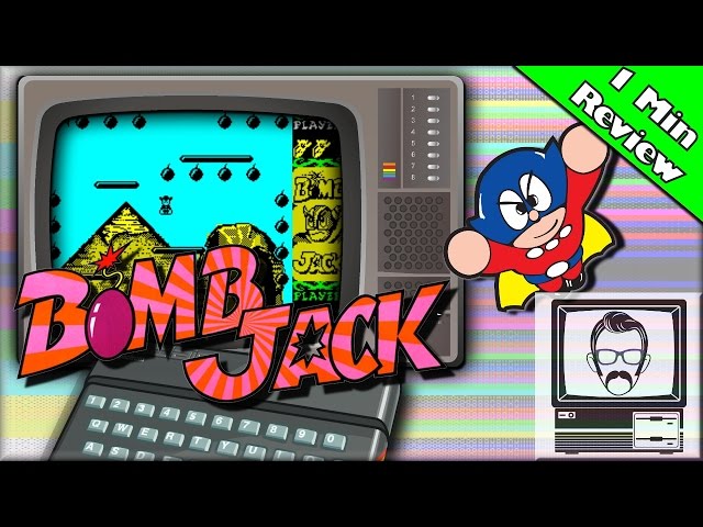 Bomb Jack ZX Spectrum [1 Minute Review] | Nostalgia Nerd