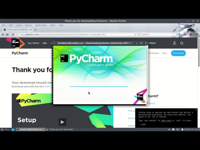Pycharm Installation on Linux (Python IDE)