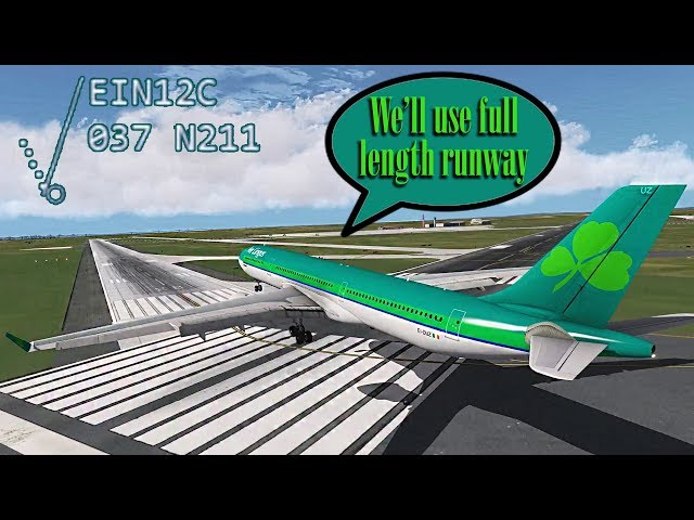 [REAL ATC] Aer Lingus returns to Dublin with LANDING GEAR ISSUE