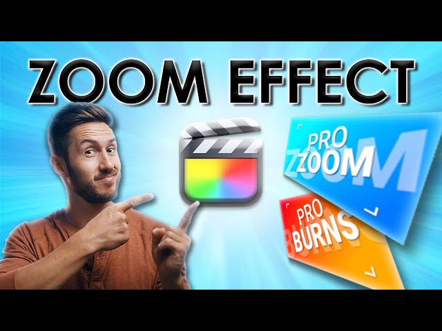 Best Way To Create a ZOOM IN/OUT EFFect in Final Cut Pro