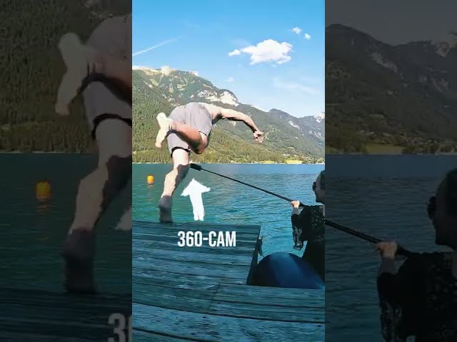 AWESOME 360-camera water jump 💦📸