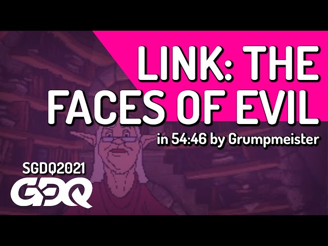 Link: The Faces of Evil by Grumpmeister in 54:46 - Summer Games Done Quick 2021 Online