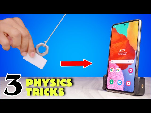 3 Amazing Physics Tricks || Science Cool Experiments