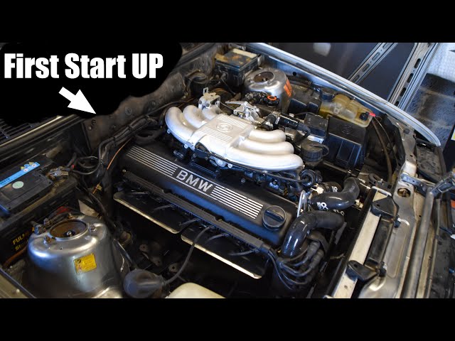 The First start of my M20B25 engine after Revision | BMW E30