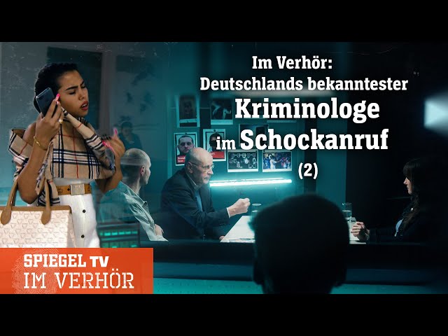 Im Verhör (2): Schockanruf bei Deutschlands bekanntestem Kriminologen | SPIEGEL TV