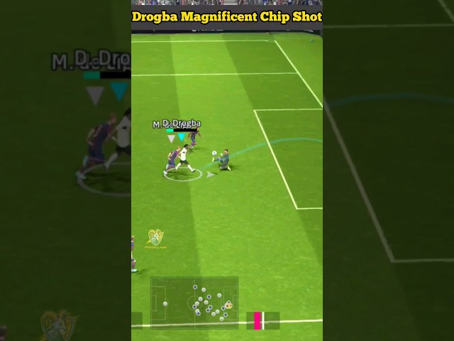 Drogba Magnificent Chip Shot | eFootball 2024 Mobile
