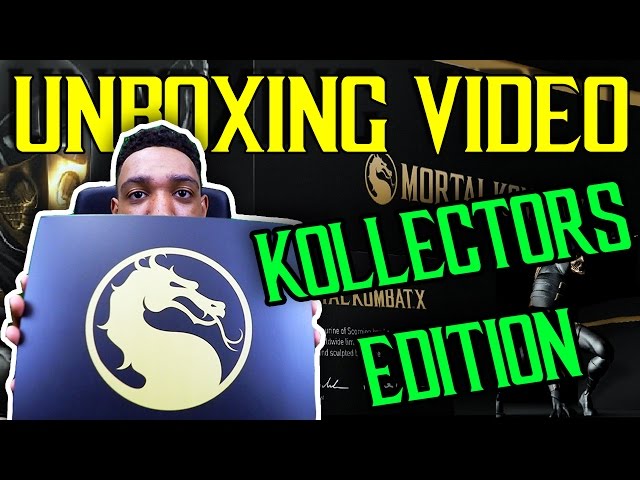 MORTAL KOMBAT X KOLLECTORS EDITION BY COARSE - [WORST UNBOXING EVER #16]