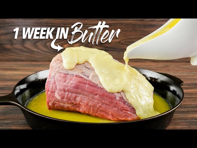 I cooked STEAKS in 5lbs of butter for 1 Week and this happened!