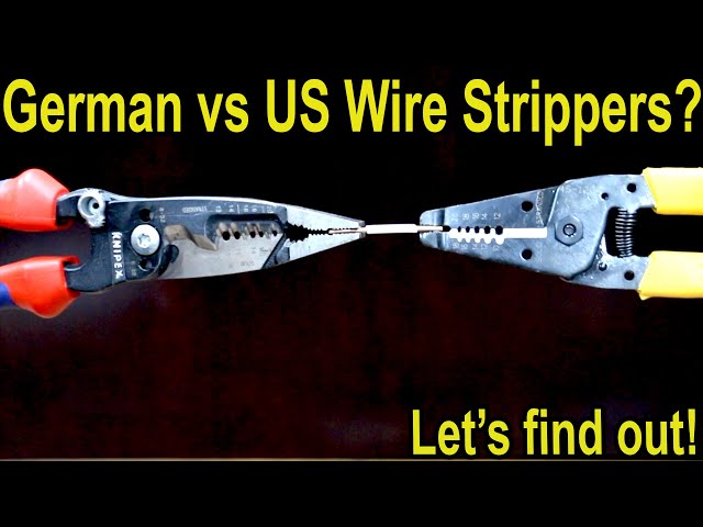 German vs US Wire Strippers? Knipex, Klein, Irwin, Kobalt, Craftsman, Ideal, Neiko, Horusdy, Dowell