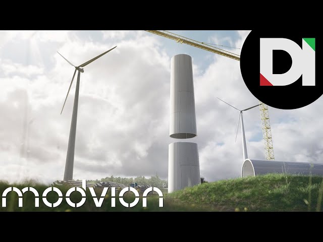 Modvion: Modern Wind Towers... Out of Wood?