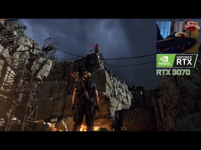 Resident Evil 4 Remake - RTX 3070 (CAM) ULTRA Settings Part 3
