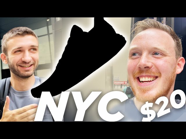 Sneaker THRIFTING in NYC! $20 Sneaker Collection (EPISODE 8)